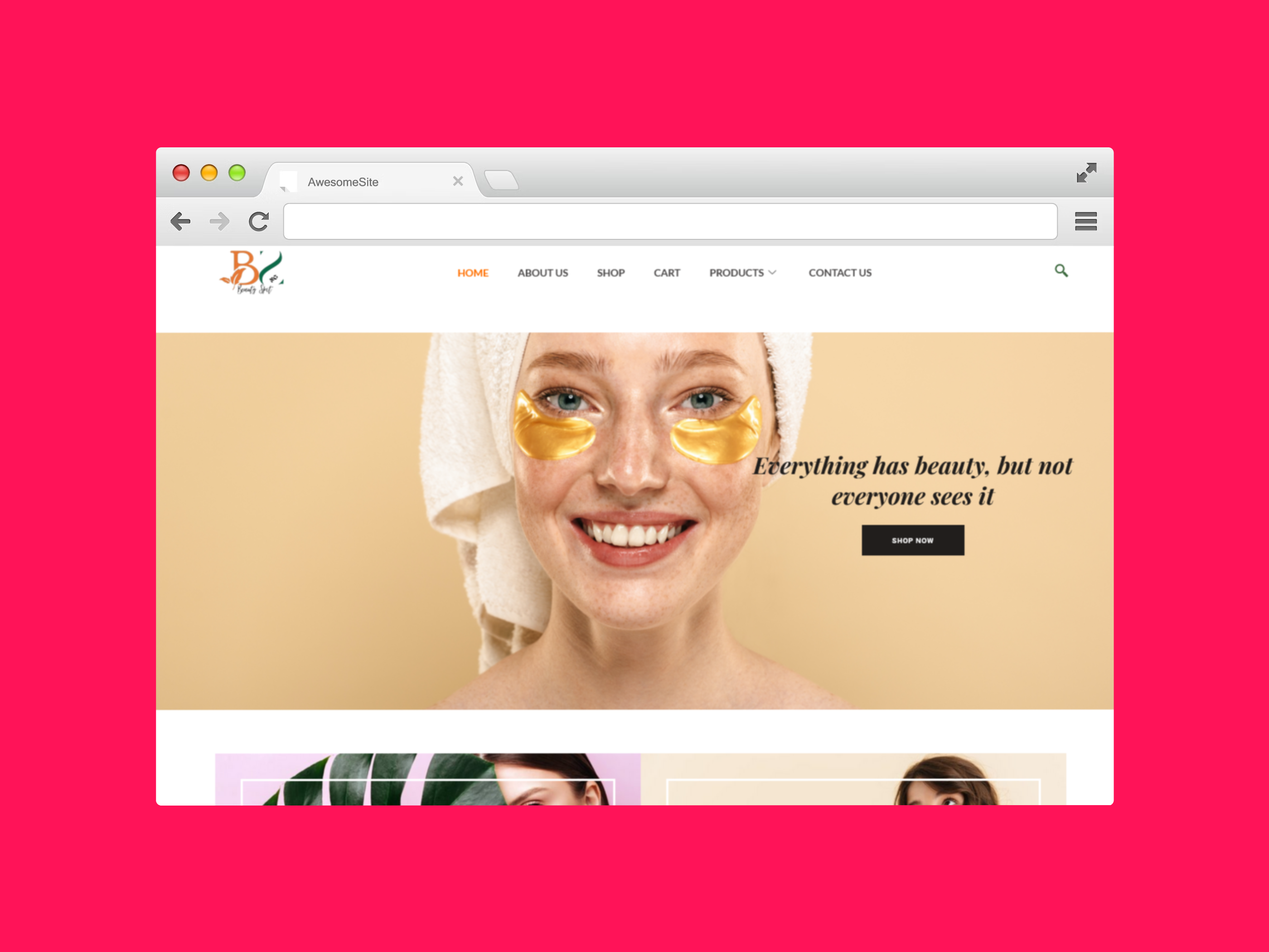 beautyspot || website design || web design agency in lagos